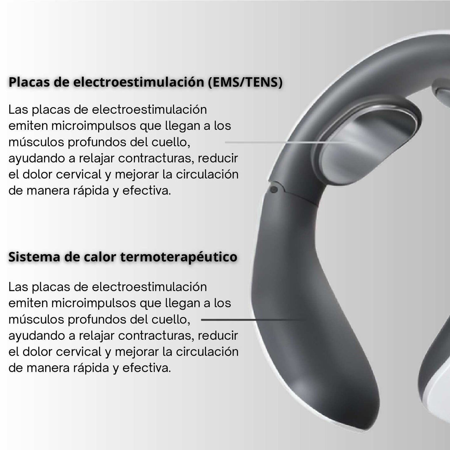 Masajeador cervical | Elimina el dolor cervical en minutos